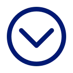 Chevron Down Small Circle SVG Icon